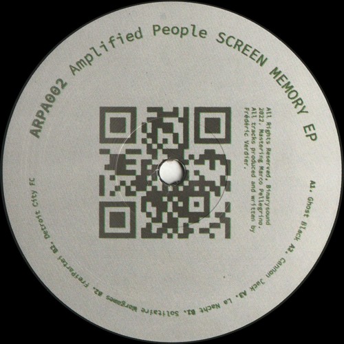 Amplified People - Screen Memory EP : 12inch