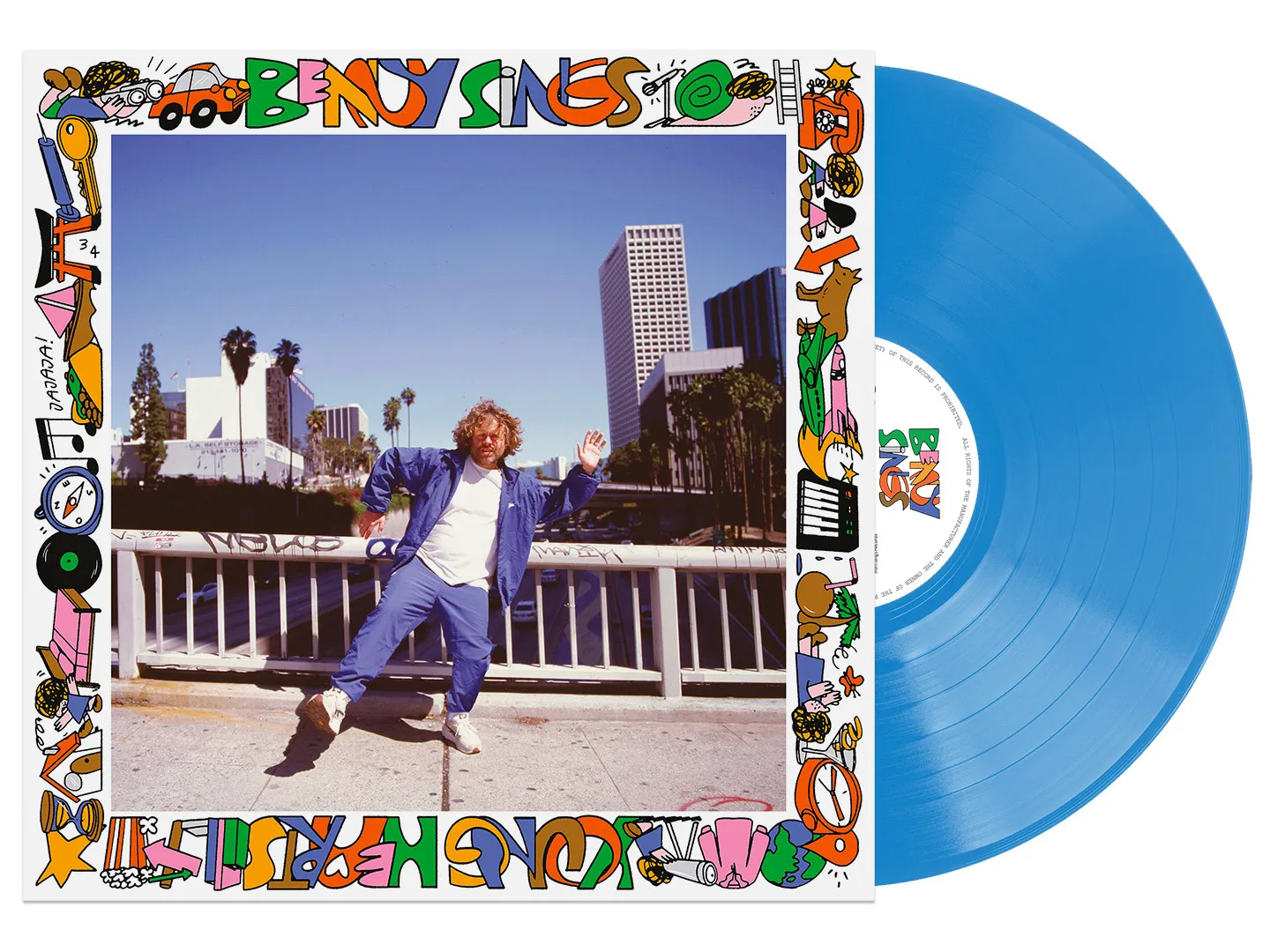 Benny Sings - Young Hearts (Blue Color) : LP(Blue)