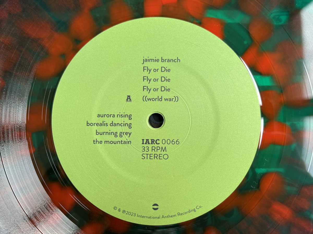 Jaimie Branch - Fly Or Die Fly Or Die Fly Or Die ((World War)) : LP (Turtle Shell)