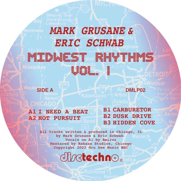 Mark Grusane & Eric Schwab - Midwest Rhythms Vol. 1 : 12inch