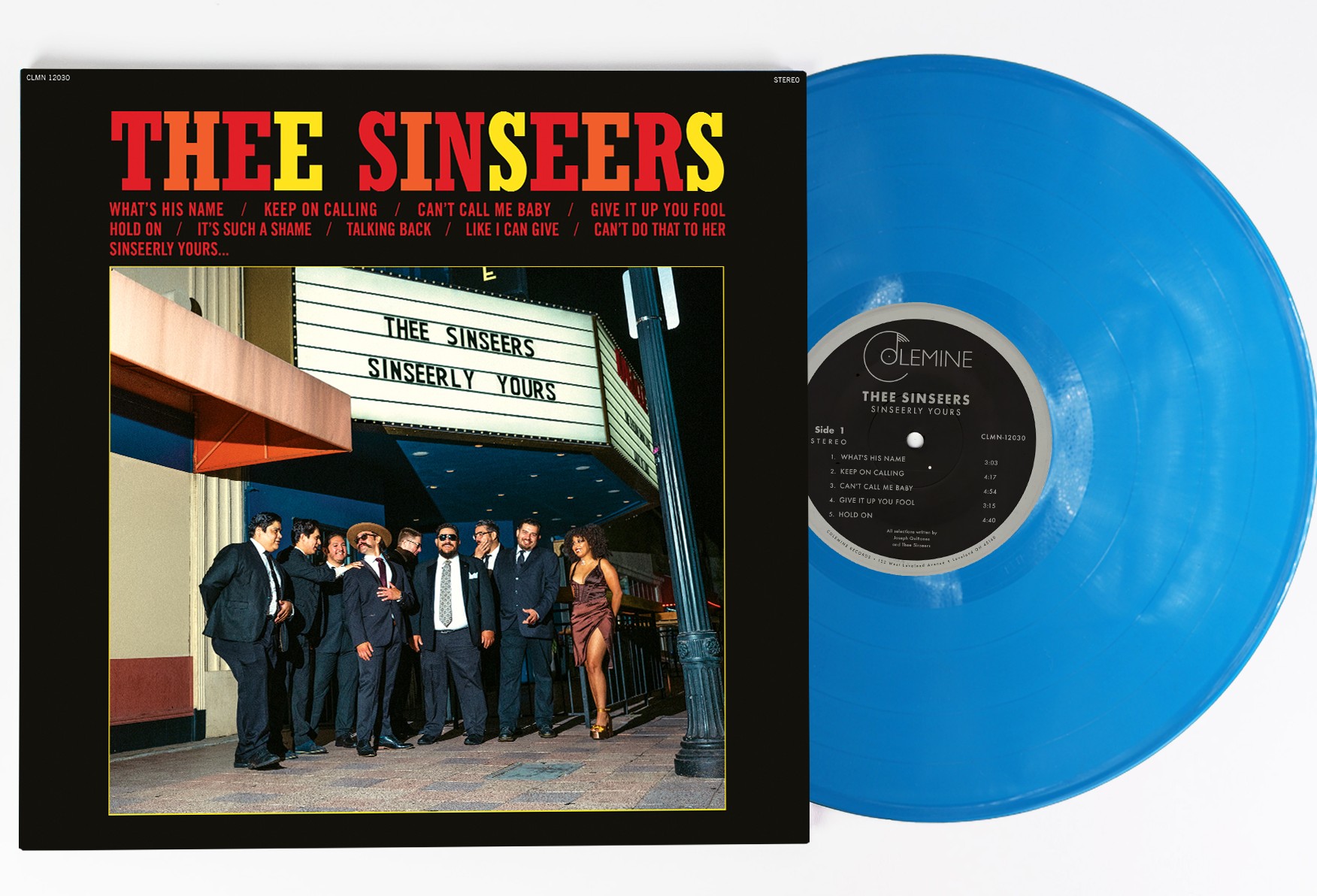Thee Sinseers - Sinseerly Yours : LP(Turquoise)