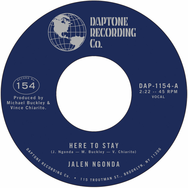 Jalen Ngonda - Here To Stay / If You Don't Want My Love : 7inch