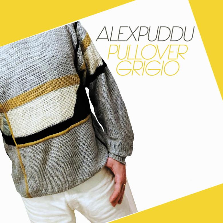 Alex Puddu - Pullover Grigio / Texas Blonde : 7inch