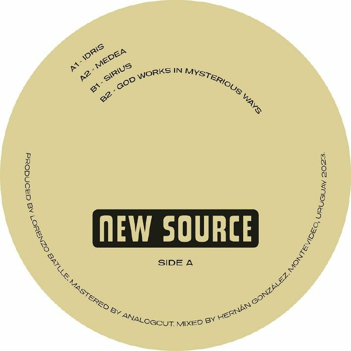 Lorenzo Batlle - Source 02 : 12inch