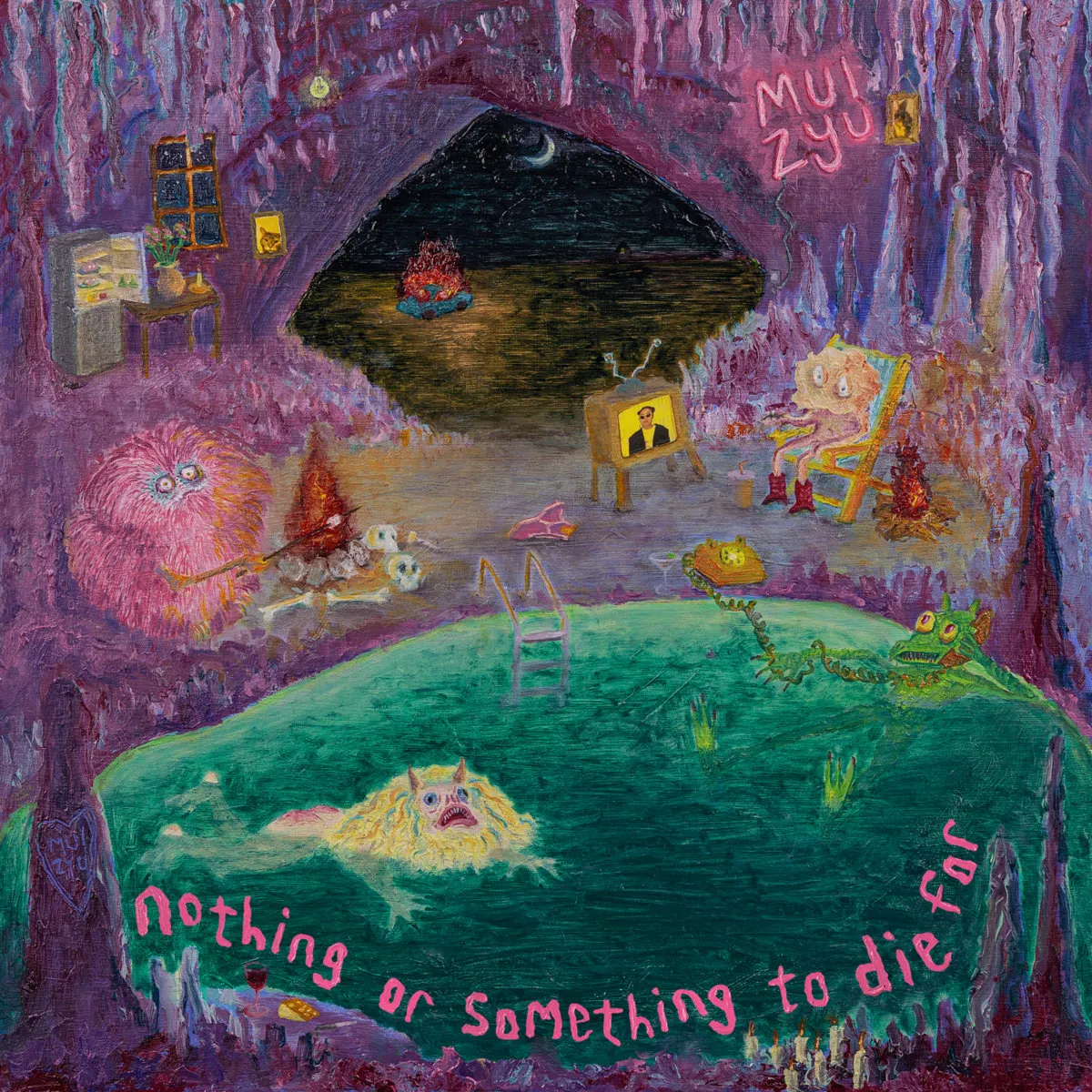 mui zyu - nothing or something to die for : LP(Color)