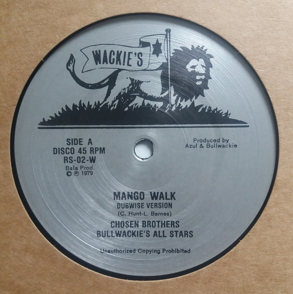 Chosen Brothers / Rhythm & Sound - Mango Walk / Mango Drive : 12inch