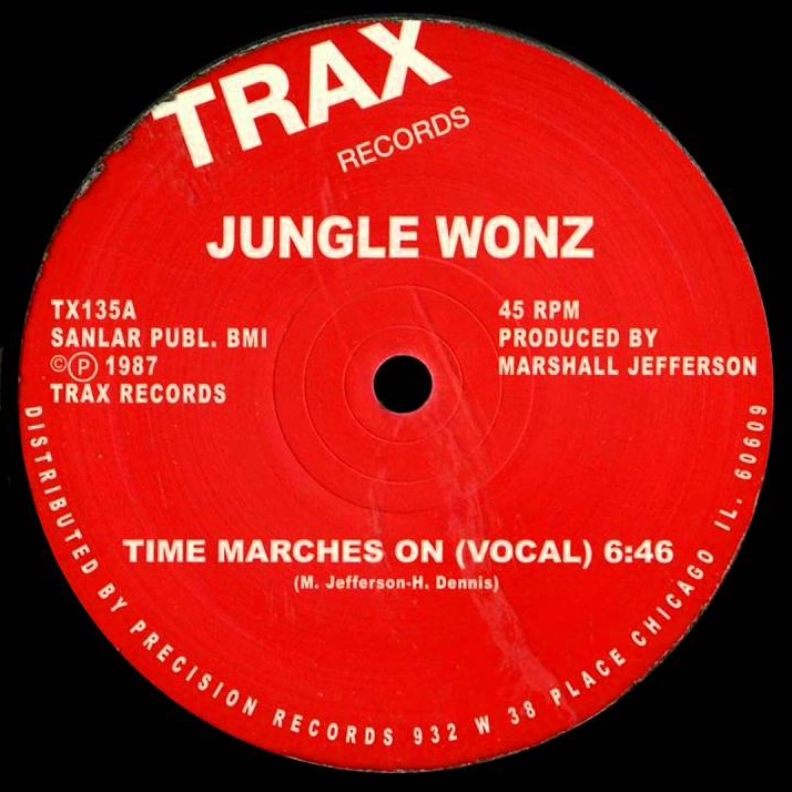 Jungle Wonz - Time Marches On : 12inch