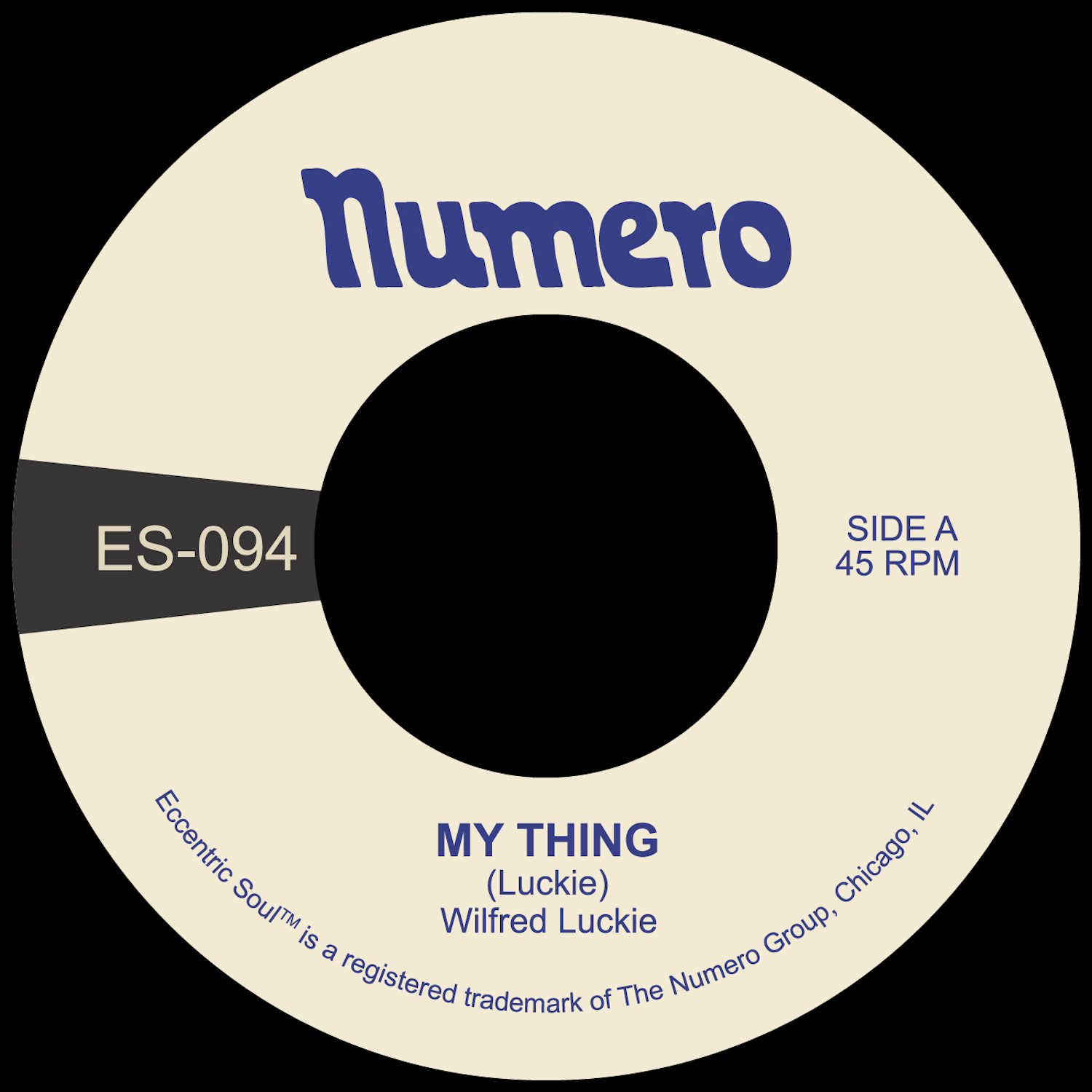 Wilfred Luckie - My Thing b/w Wait For Me : 7inch