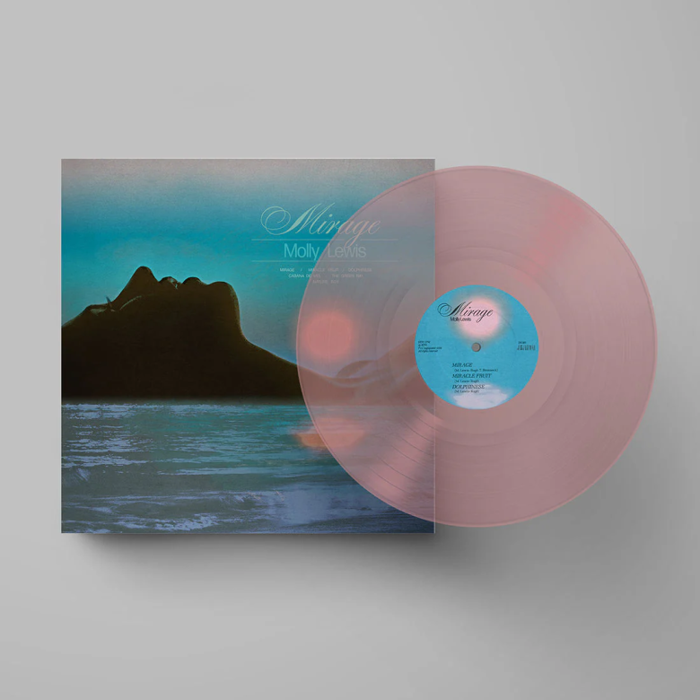 MOLLY LEWIS - Mirage  (Pink Glass Translucent Vinyl 12" EP) : LP (color Vinyl)