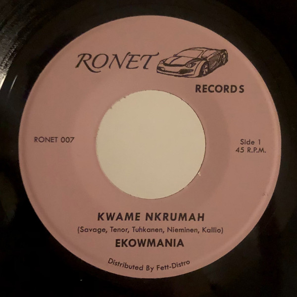 Ekowmania - Kwame Nkrumah : 7inch