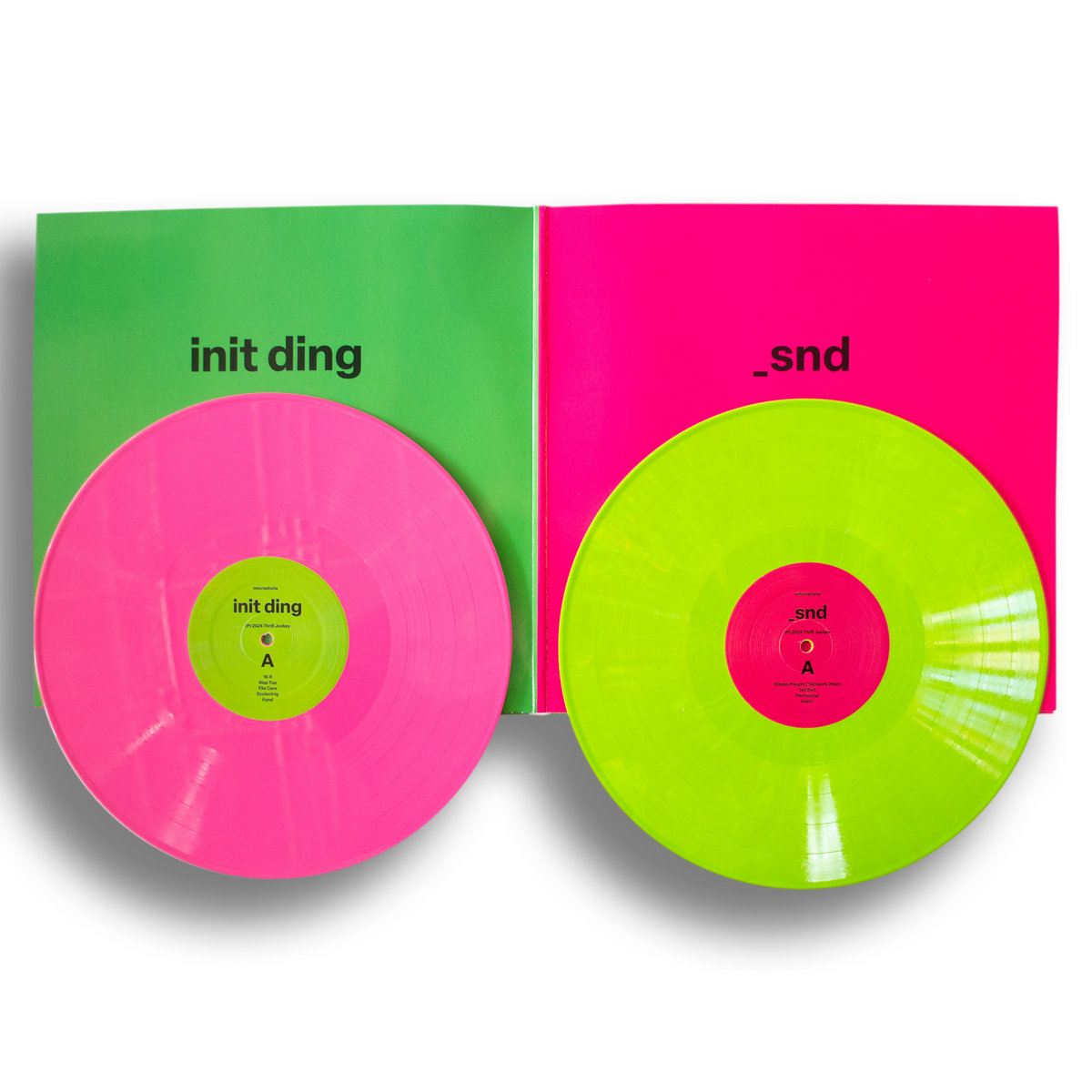 Microstoria - init ding + _snd : 2LP(Color)