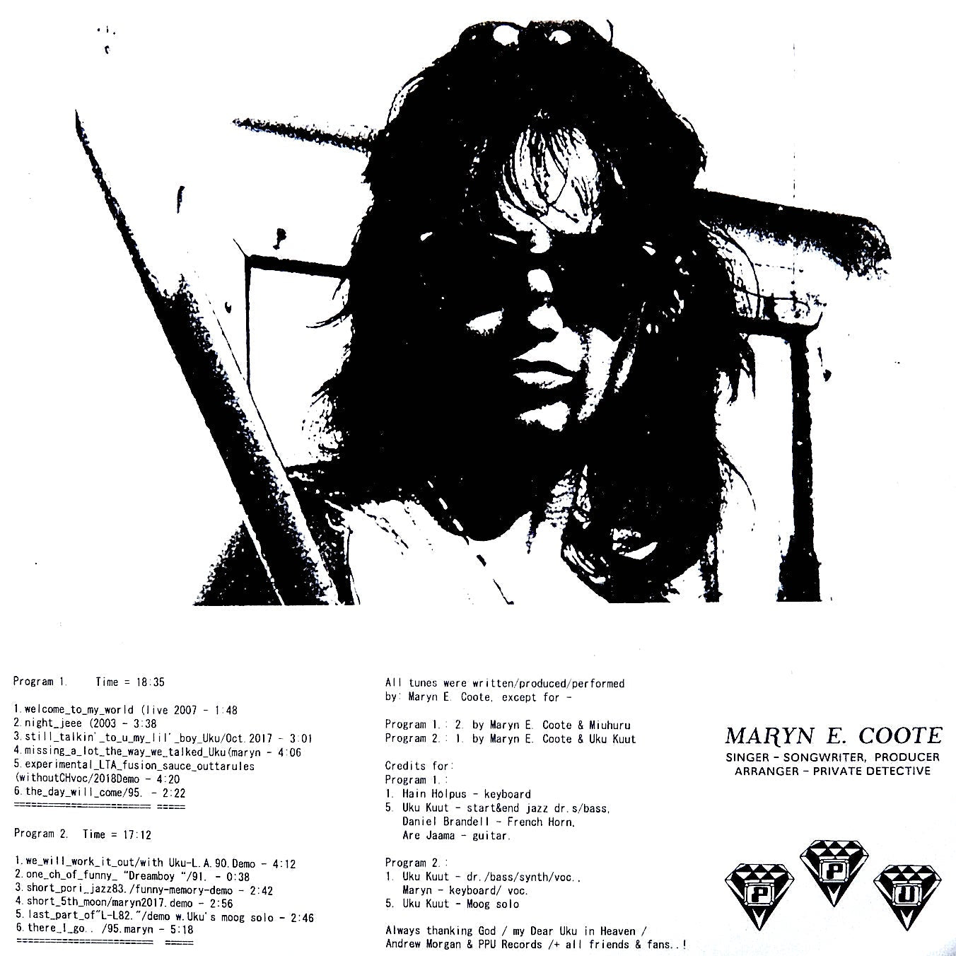 Maryn E. Coote - Welcome To My World : LP