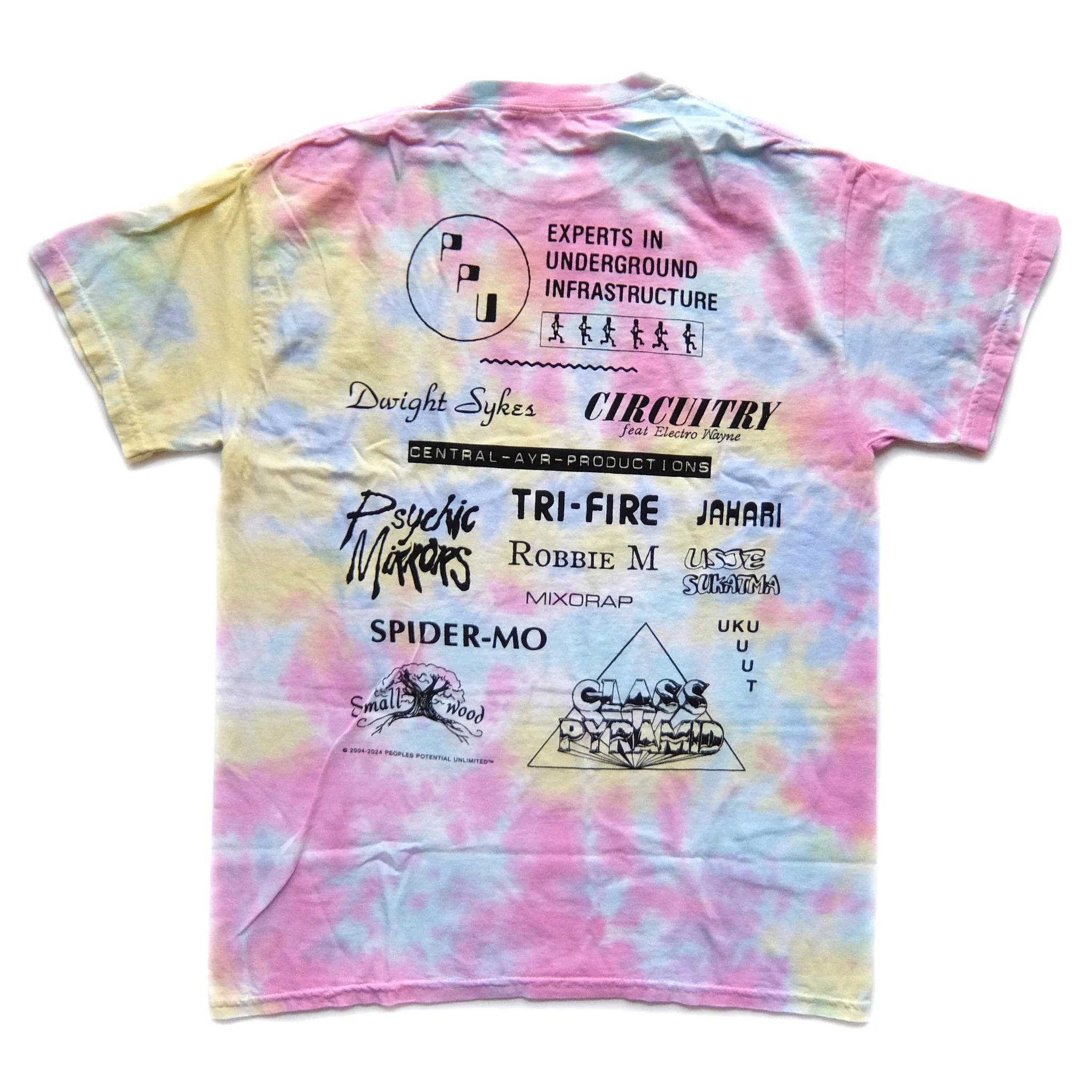 PPU - "Board Of Directors" Tie-Dye DREAMSYCLE T-SHIRT : T-SHIRT(XL-size)