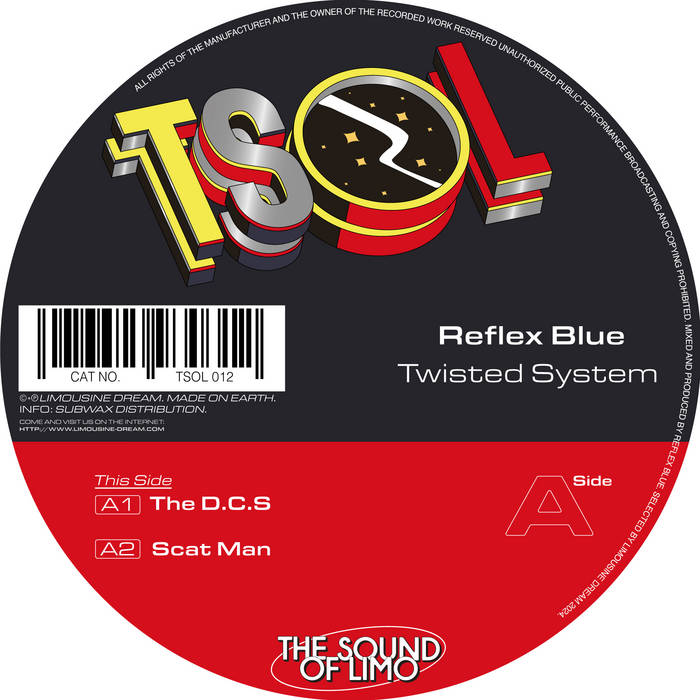 Reflex Blue - Twisted System : 12inch