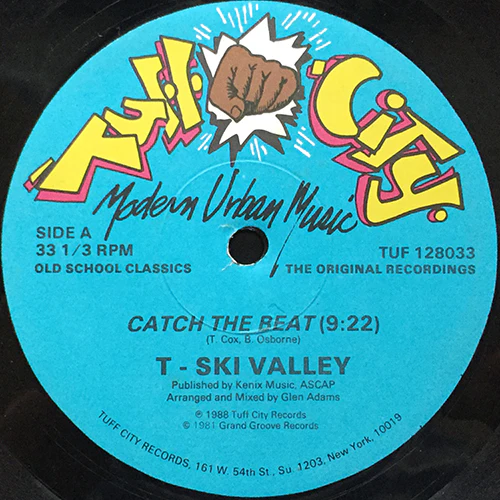 T-Ski Valley - Catch The Beat : 7inch