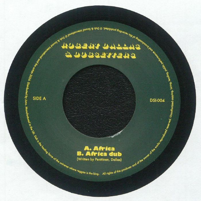 Robert Dallas / Dubsetters - Africa : 7inch