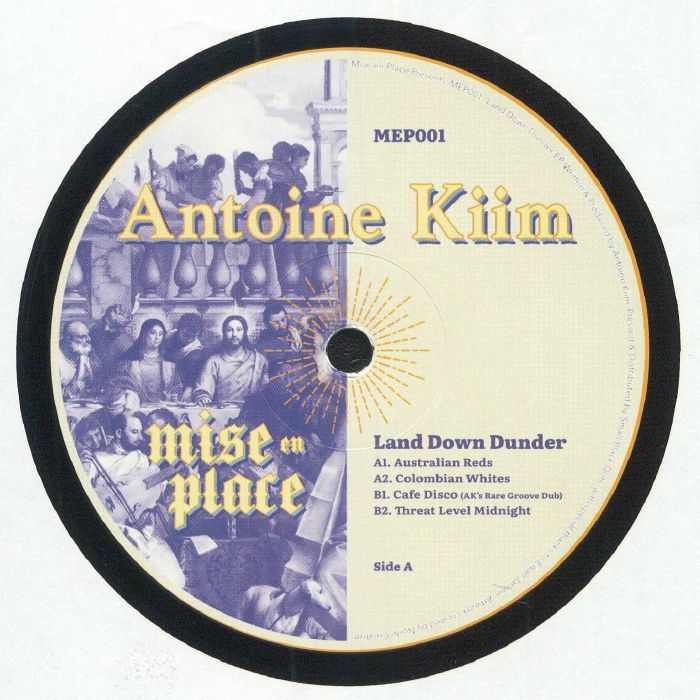 Antoine Kiim - Land Down Dunder EP : 12inch