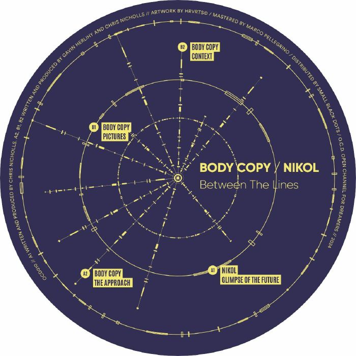 Body Copy / Nikol - Between The Lines : 12inch