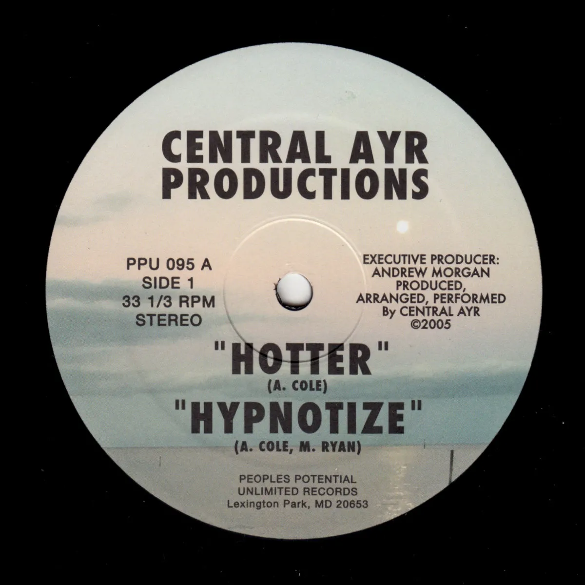 Central Ayr Productions - Hypnotize : 12inch