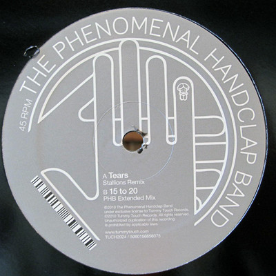 The Phenomenal Handclap Band - Tears / 15 to 20 : 12inch