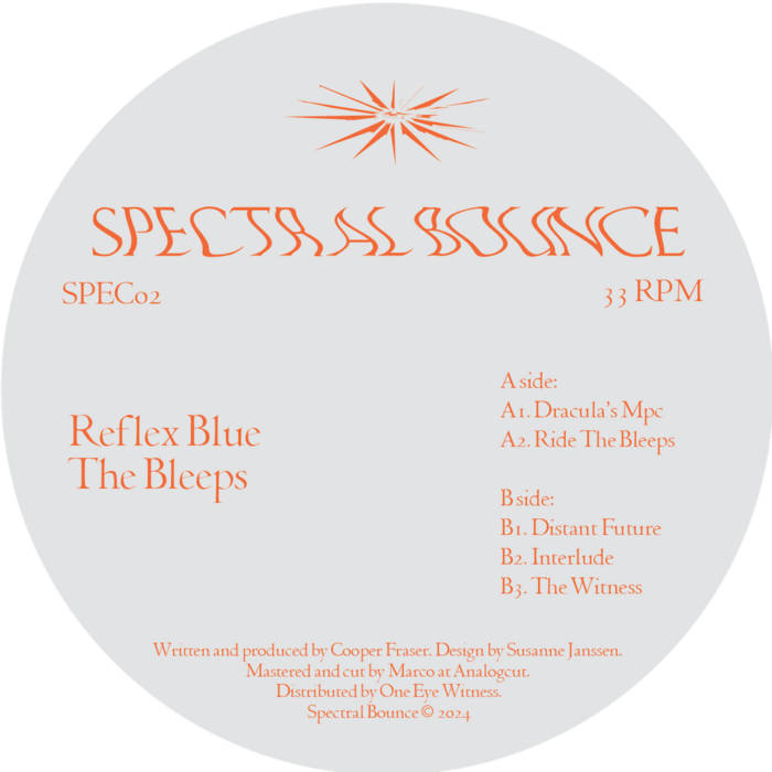 Reflex Blue - The Bleeps : 12inch