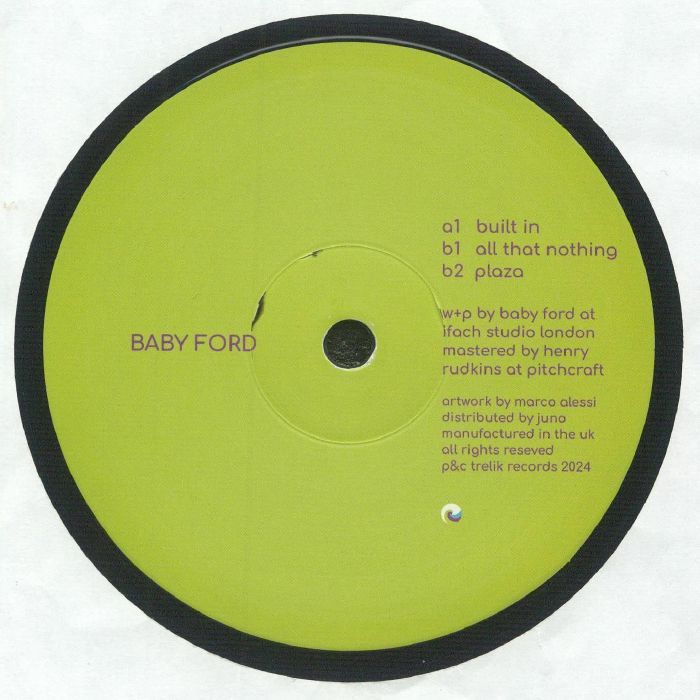 Baby Ford - Built In (reissue) : 12inch