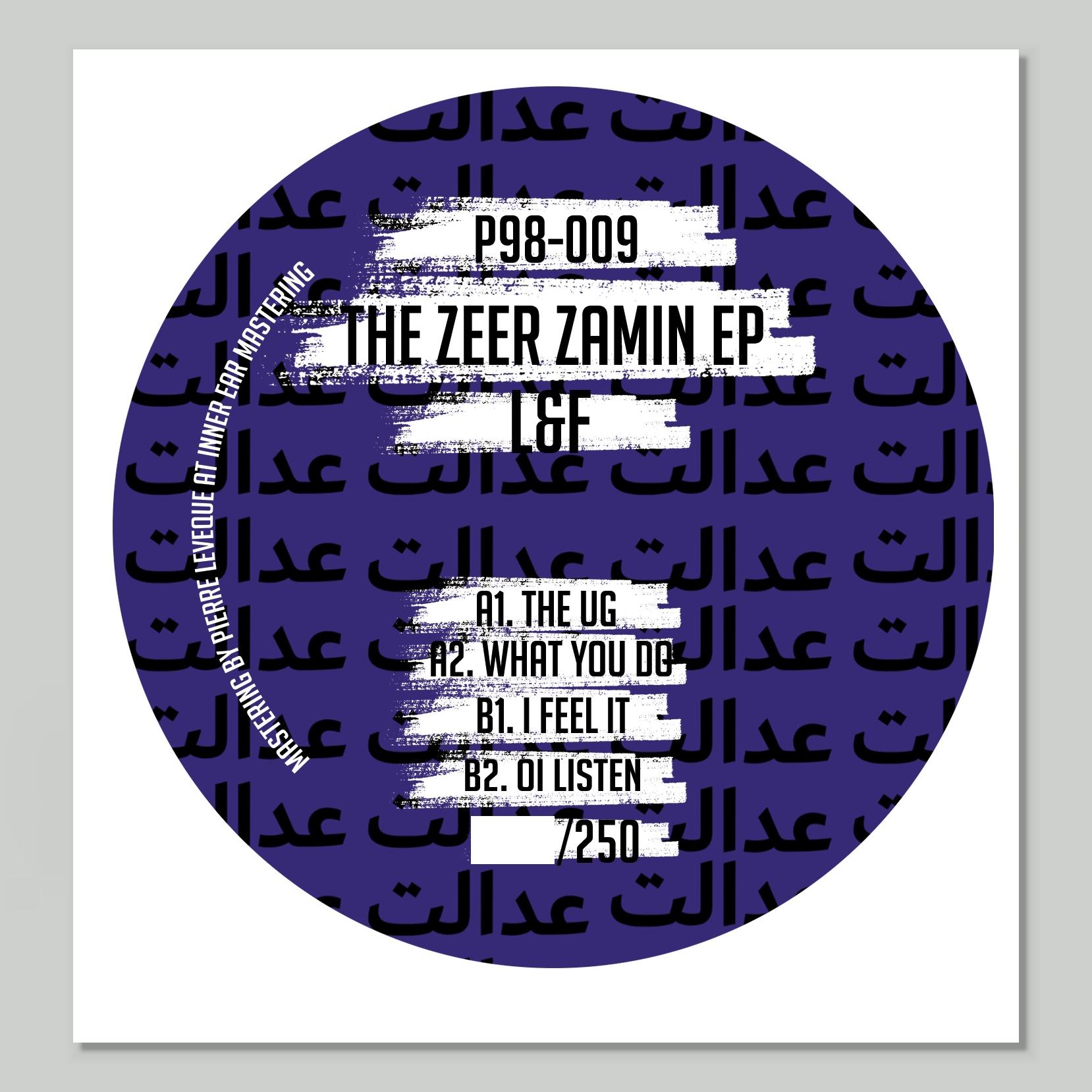 Lost&Found - The Zeer Zamin EP : 12inch