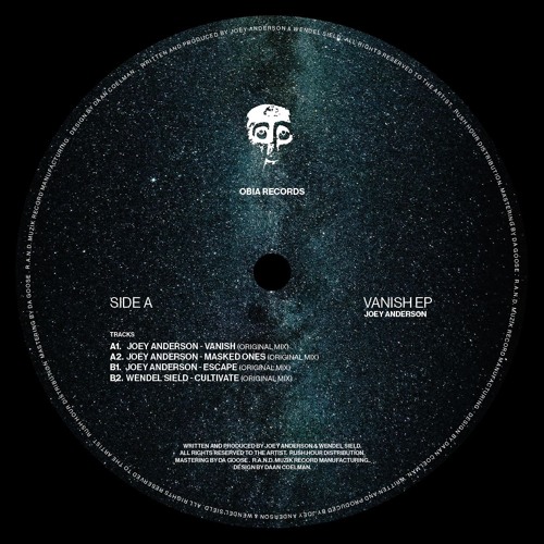 Joey Anderson / Wendel Sield - VANISH EP : 12inch