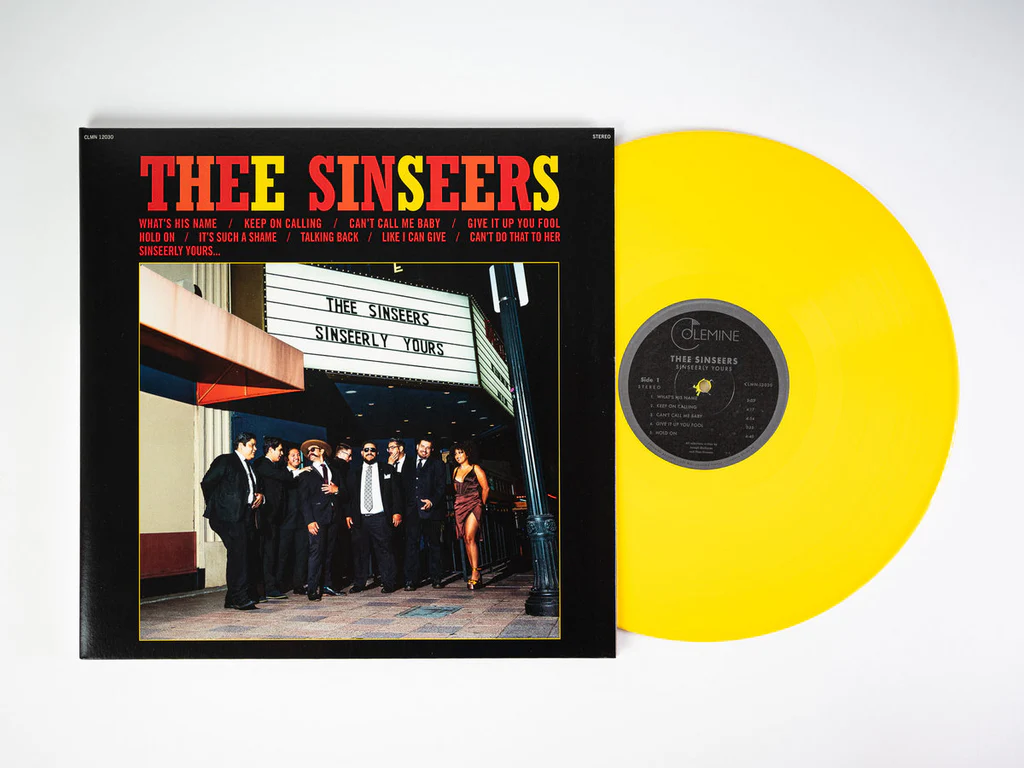 Thee Sinseers - Sinseerly Yours : LP(Opaque Yellow)