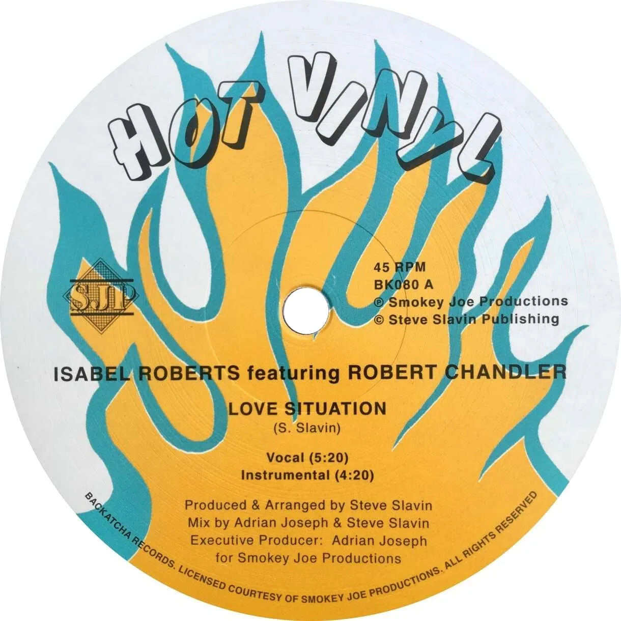 Isabel Roberts featuring Robert Chandler - LOVE SITUATION / FALL IN LOVE : 12inch