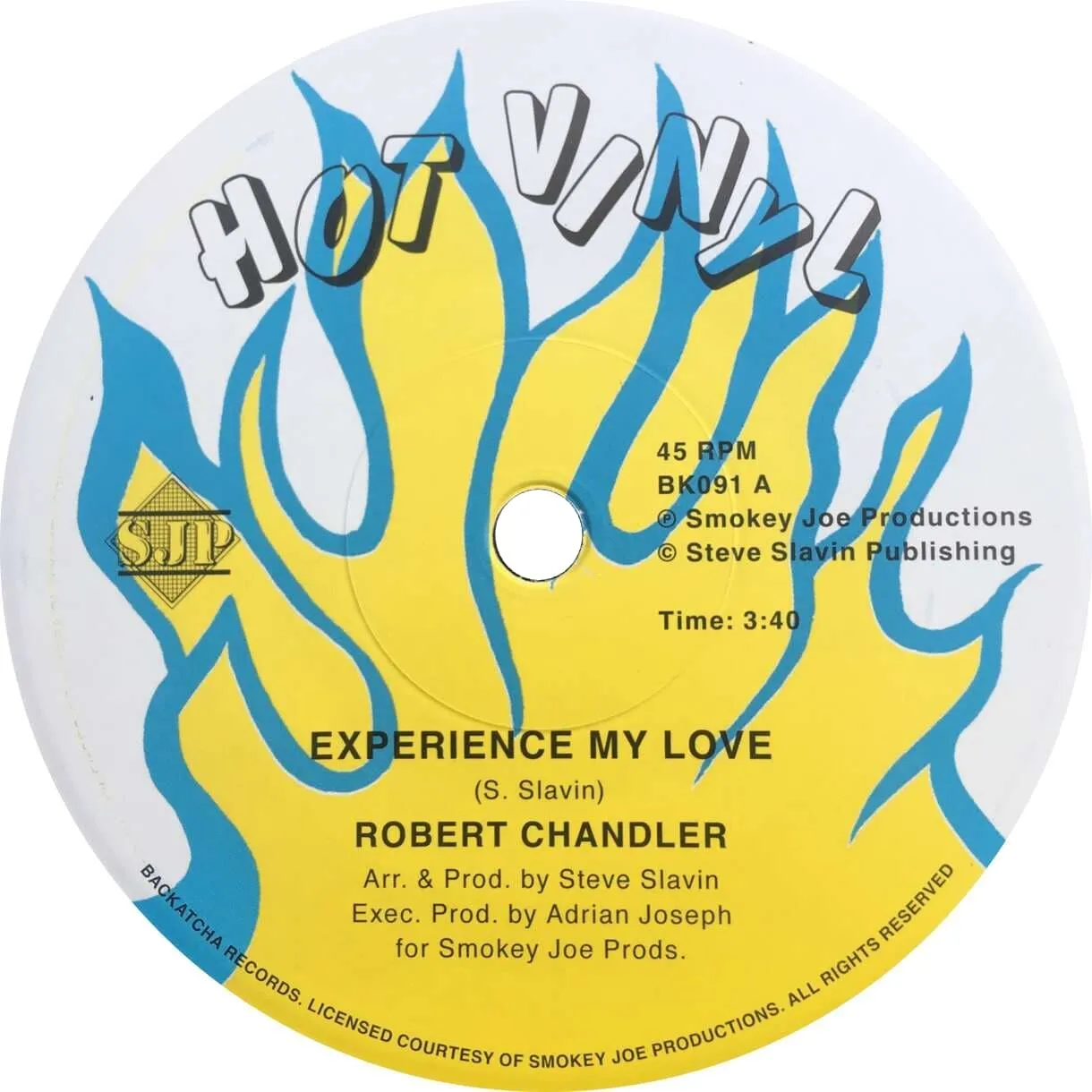 Robert Chandler - EXPERIENCE MY LOVE : 7inch