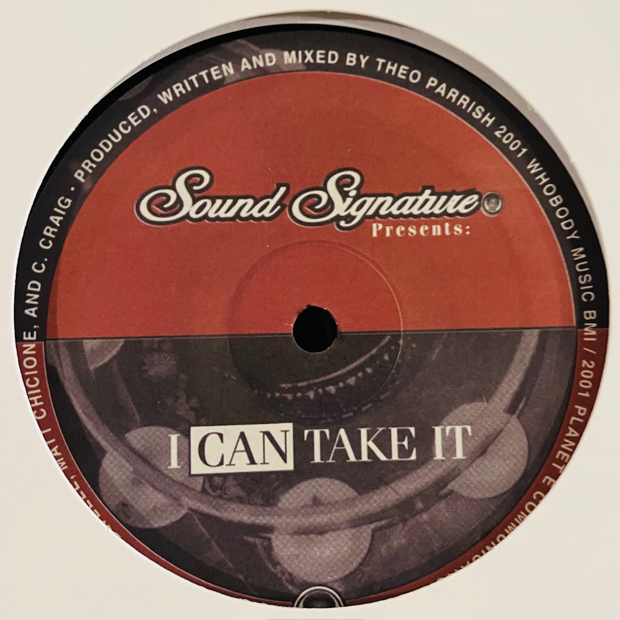 Theo Parrish - I Can Take It : 12inch