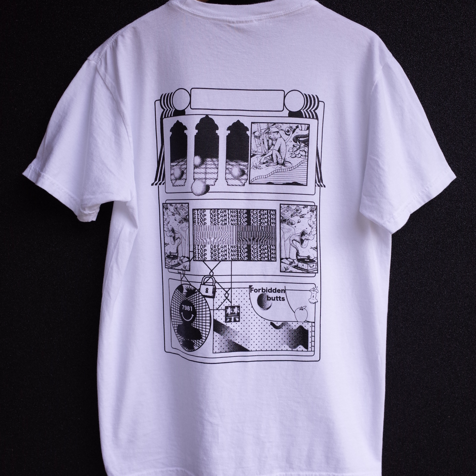 Mt.Chills - JIN-禁-T-shirts White Size M : T Shirt (Size:M)