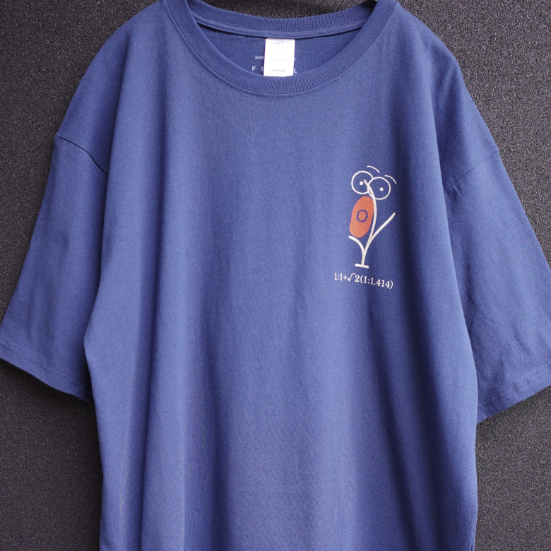 Mt.Chills - Tawoyaka Branches  Big Silhouette T-shirts Dark Blue Size L : Wear