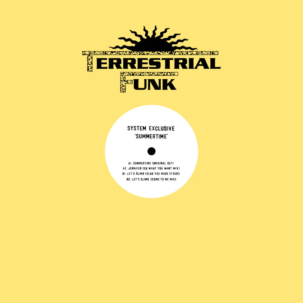 System Exclusive - Summertime EP : 12inch + Insert