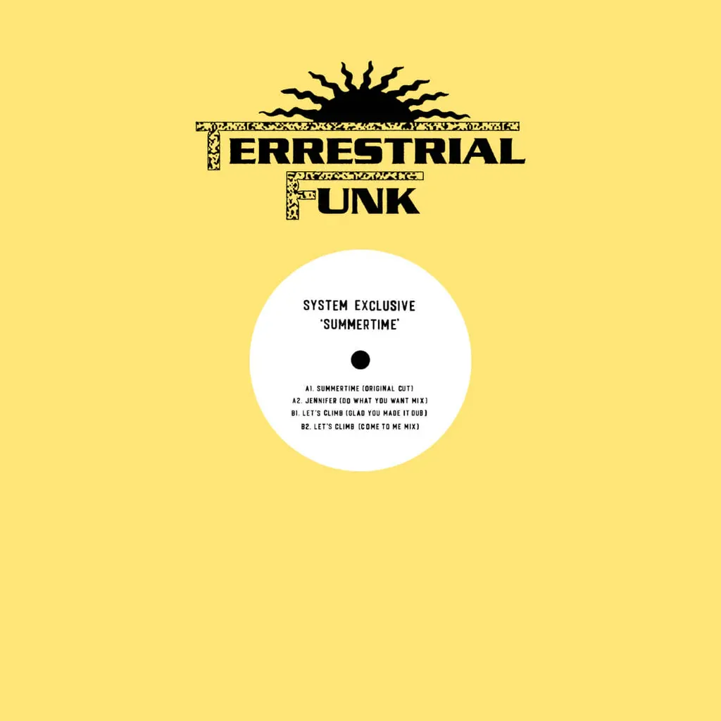 System Exclusive - Summertime EP : 12inch + Insert