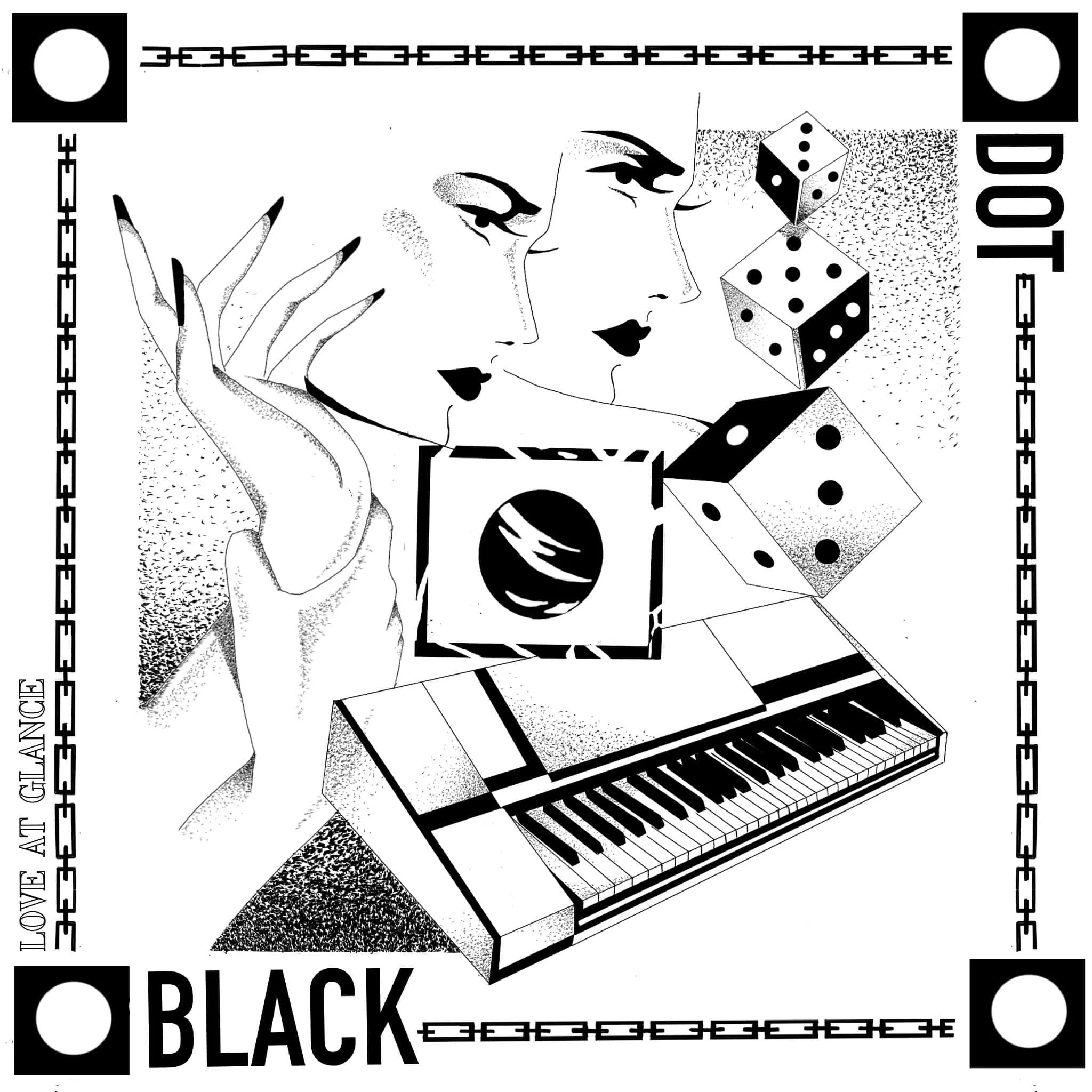 Black Dot - Love At Glance w/ Marcel Dettmann Remix EP : 12inch