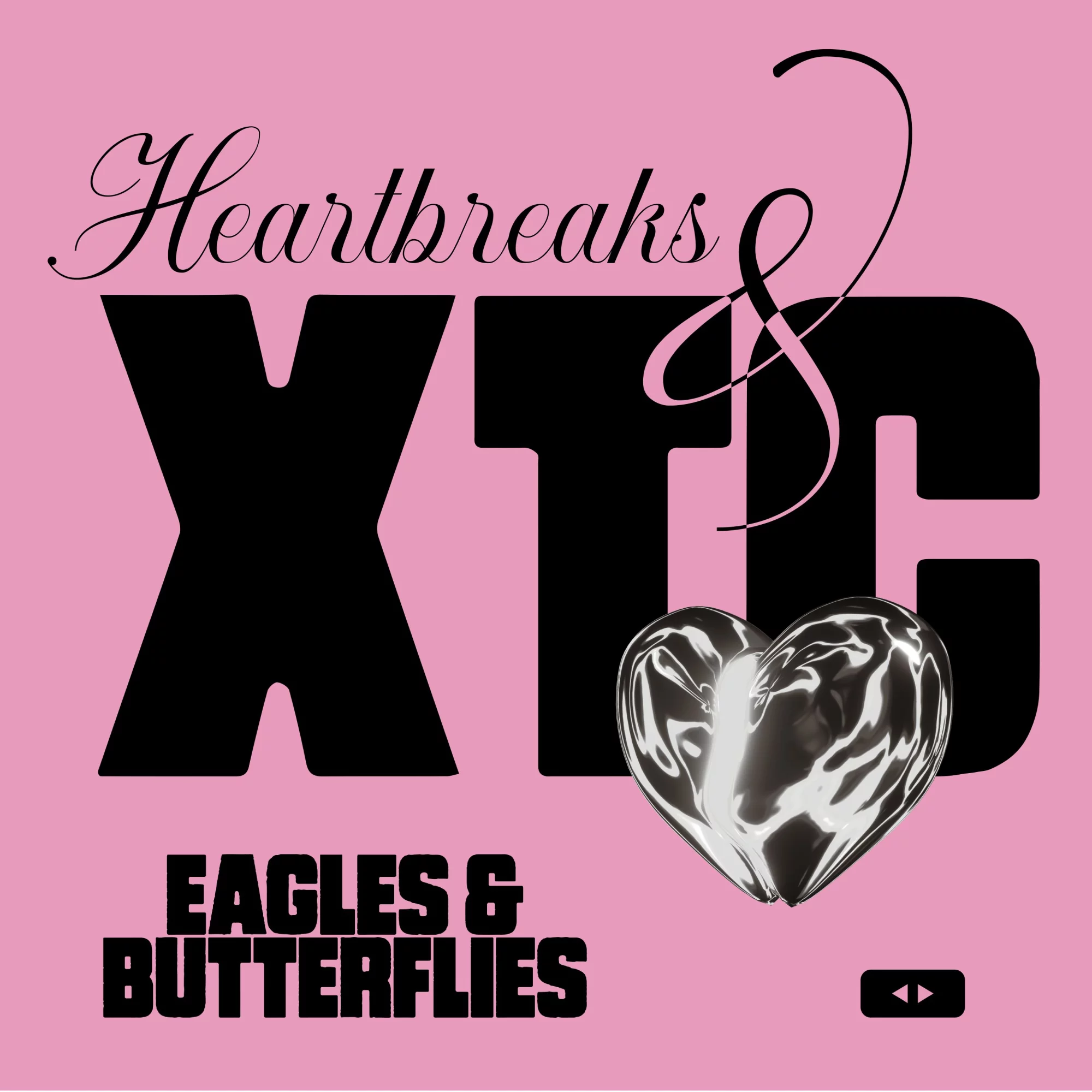 Eagles & Butterflies - Heartbreaks & XTC : 12inch