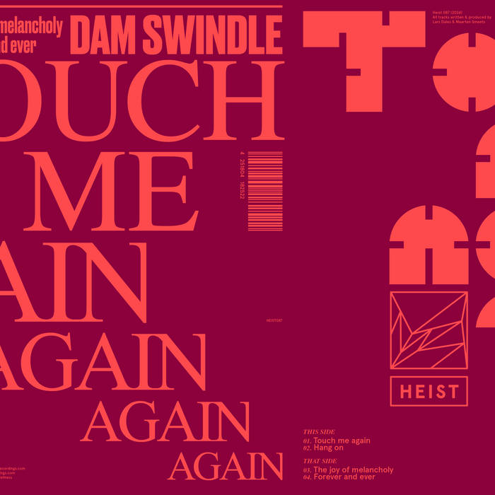 Dam Swindle - Touch Me Again EP : 12inch