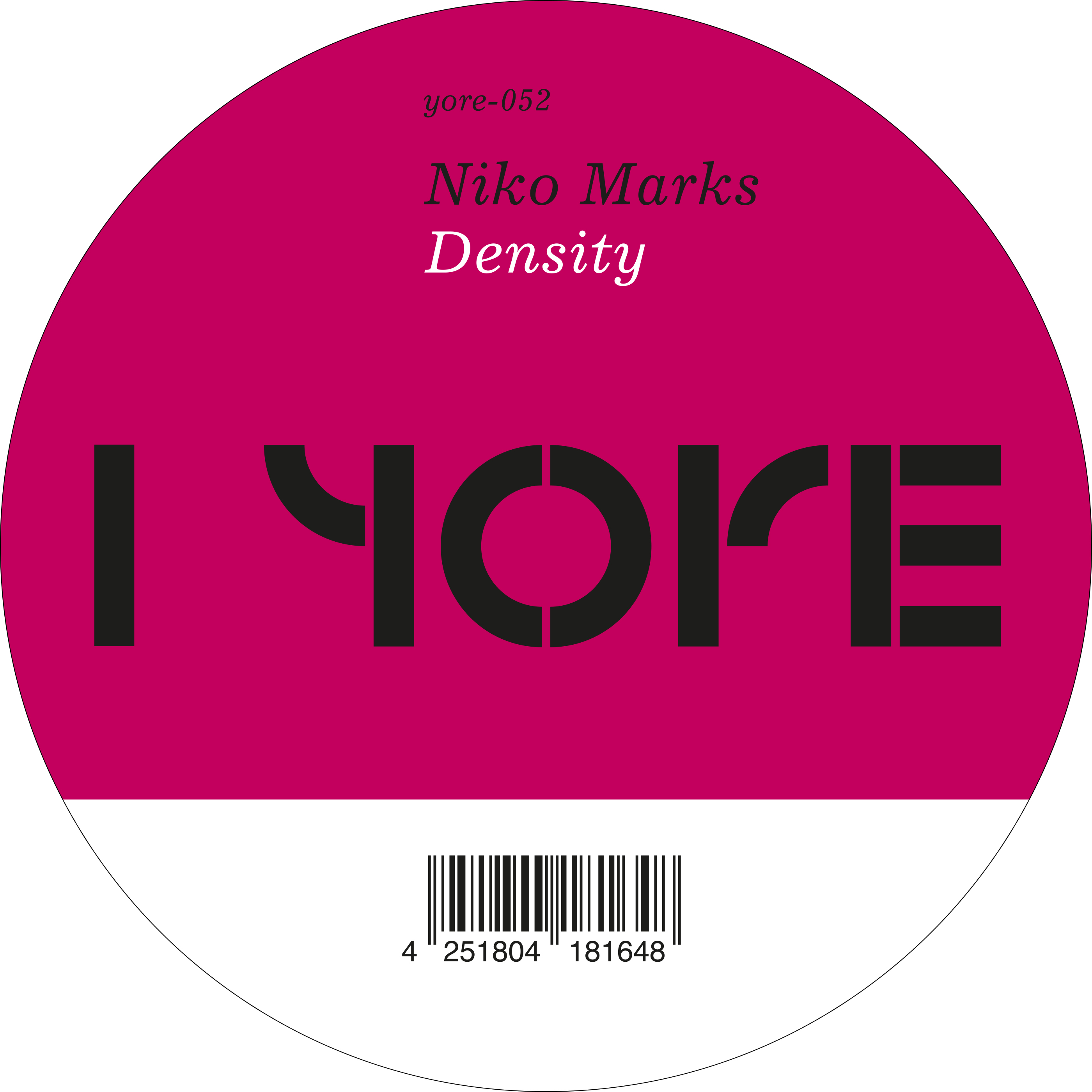 Niko Marks - Density : 12inch