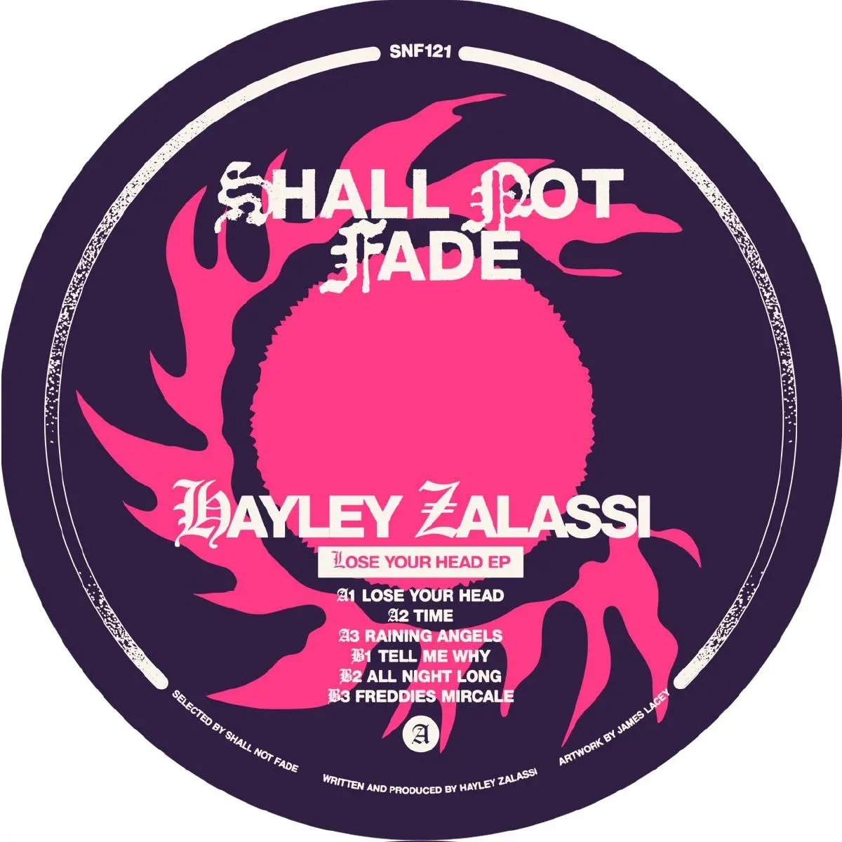 Hayley Zalassi - Lose Your Head EP : 12inch