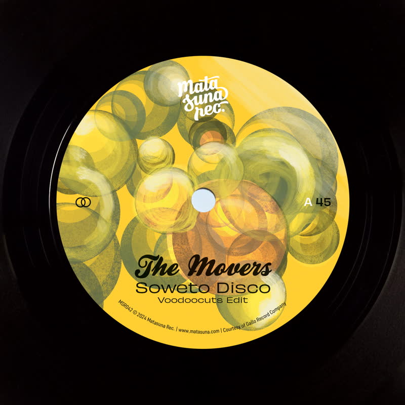 The Movers - Soweto Disco | Shanana (Voodoocuts Edits) : 7inch