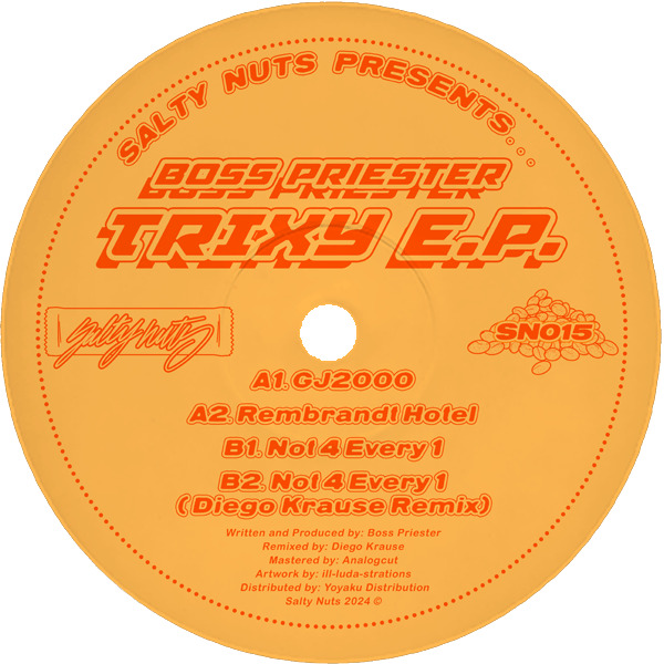 Boss Priester - Trixy EP : 12inch