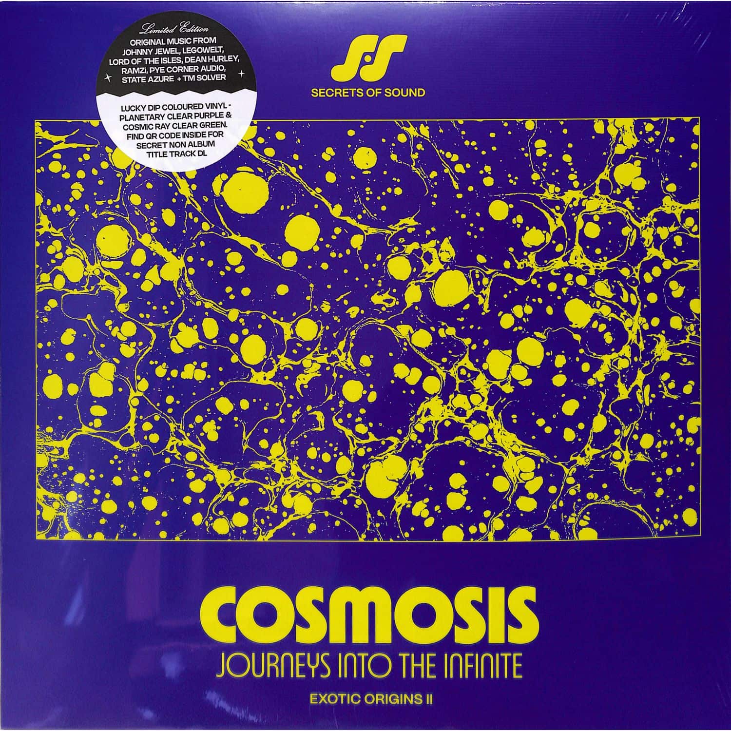 Various Artists - Cosmosis: Journeys Into The Infinite (feat Johnny Jewel/Pye Corner Audio/RAMZi/Legowelt/Lord Of The Isles) : LP