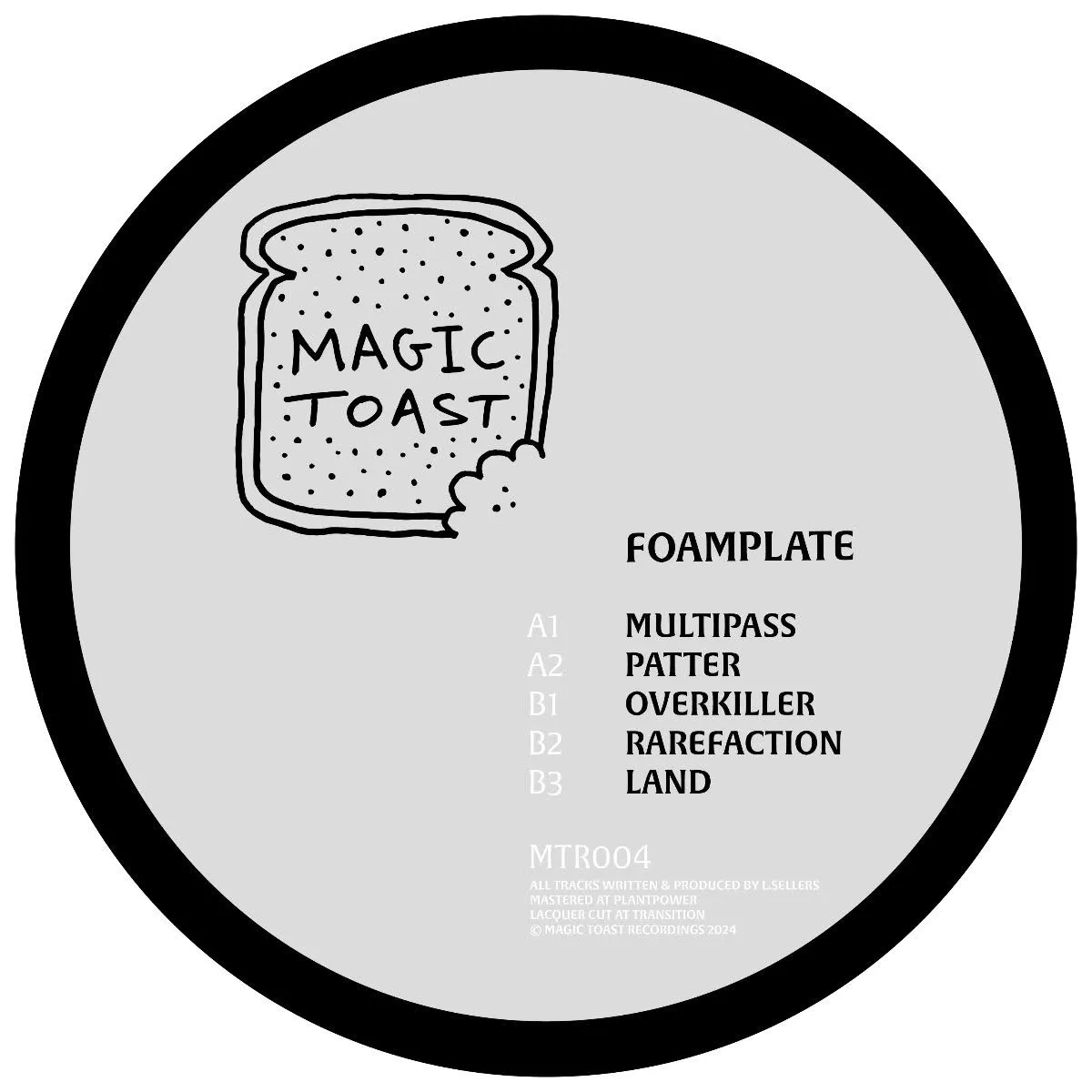 Foamplate - Overkiller EP : 12inch