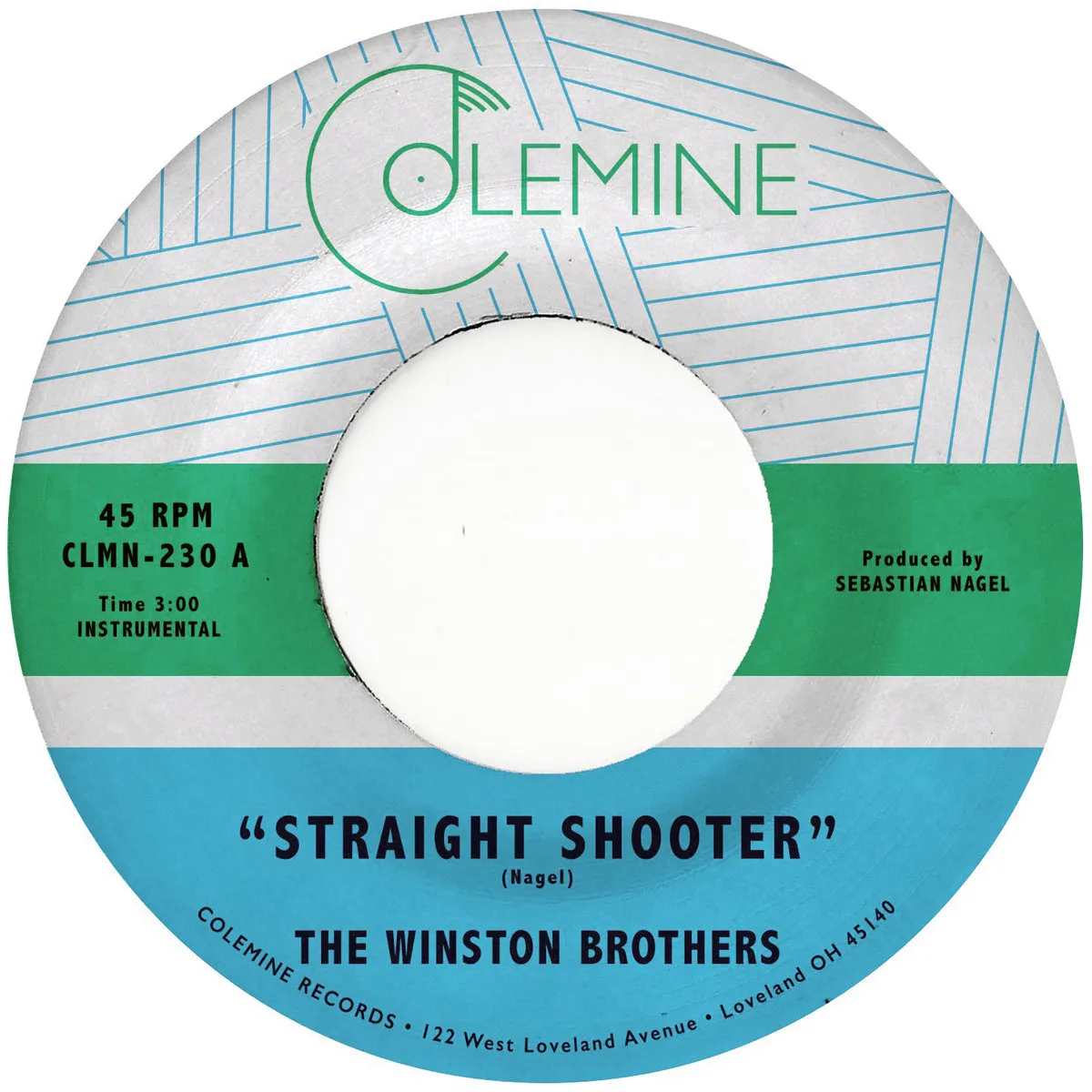 The Winston Brothers - Straight Shooter / Island Travel : 7inch