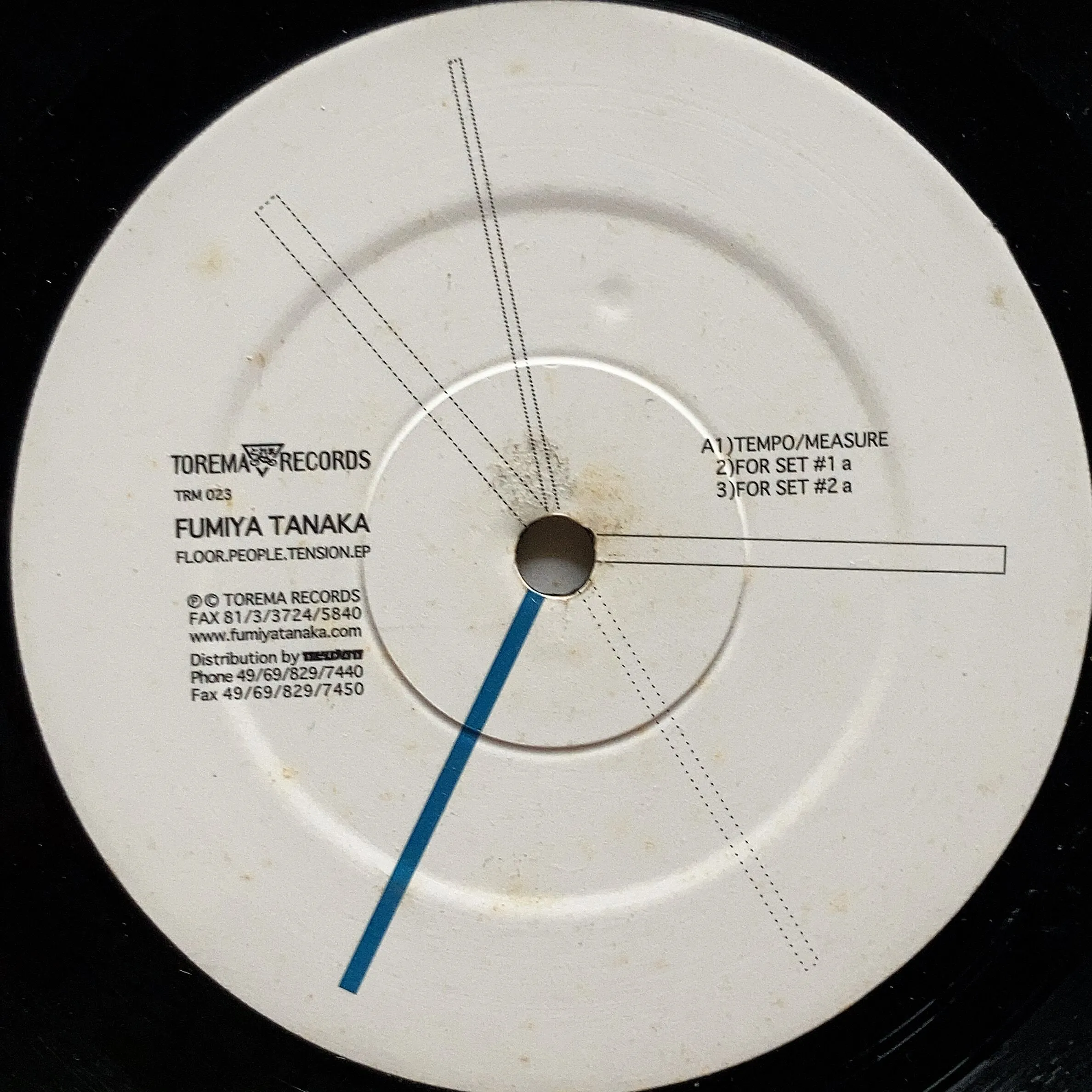 FUMIYA TANAKA - Floor.People.Tension.EP : 2x12inch