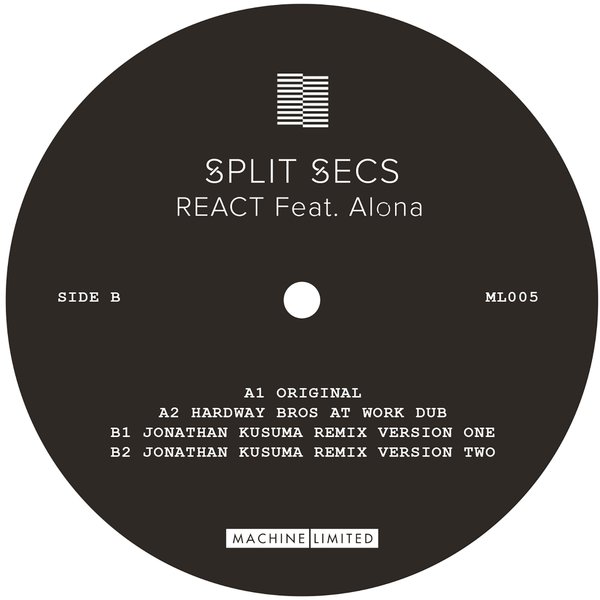 Split Secs - React feat. Alona : 12inch