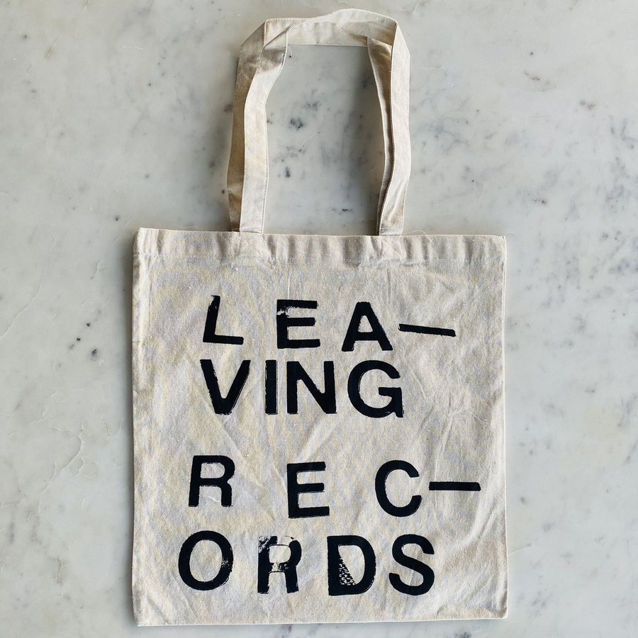 Leaving Records - Logo Tote Bag (Natural) : BAG