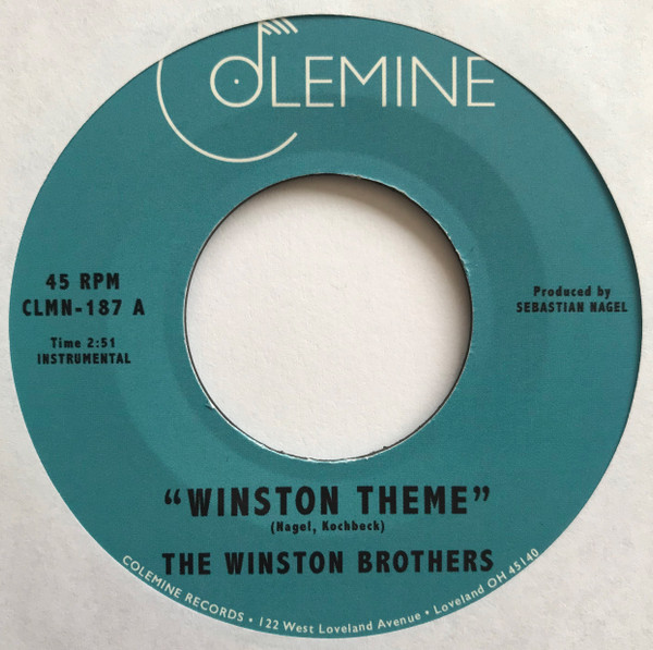 The Winston Brothers - Winston Theme : 7inch